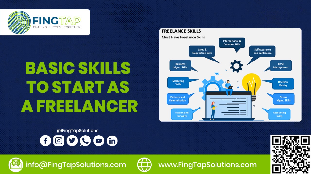 Basic skills to start as a freelancer