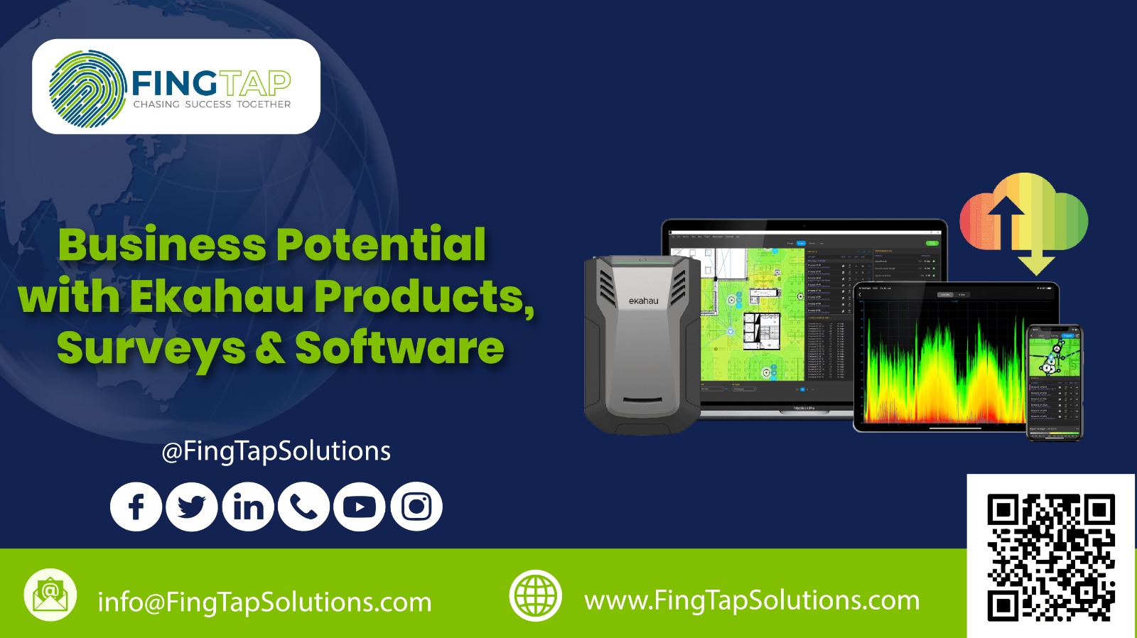 Business Potential with Ekahau Products, Surveys & Software